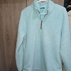 Charles River Apparel Light Blue Fleece Jacket